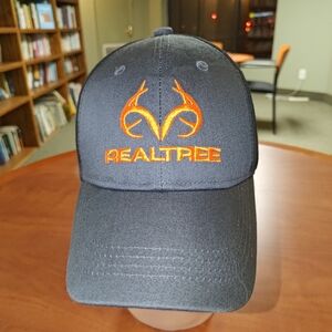 Realtree Outfitters Timber Antler  Embroidered Snapback Hat Cap Grey Black
